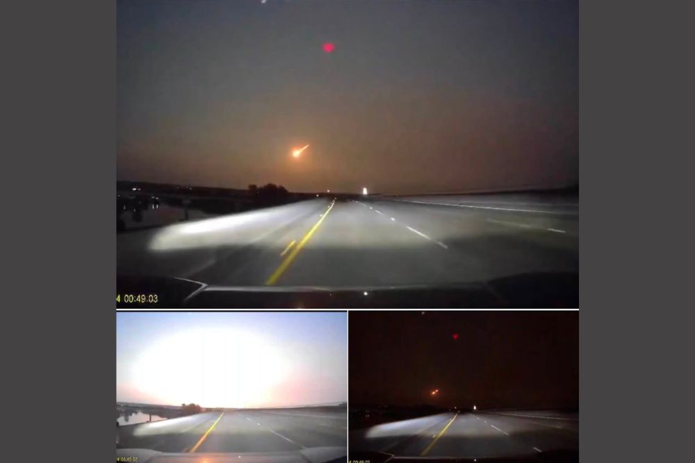 NASA Confirms Fireball Over Washington State Fragmented With Force of Ten Tons of TNT After Traveling Thirty Six Miles Through Upper Atmosphere