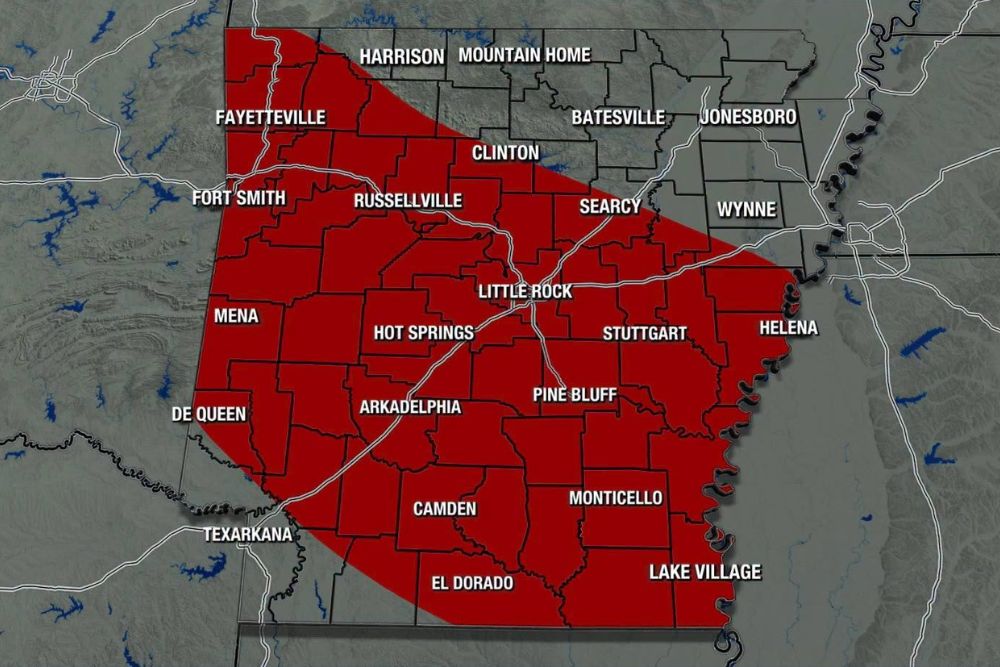 Total Solar Eclipse Will Sweep Across Arkansas in 2045 With Little Rock and Fort Smith Positioned Inside Nearly Six Minute Totality Path